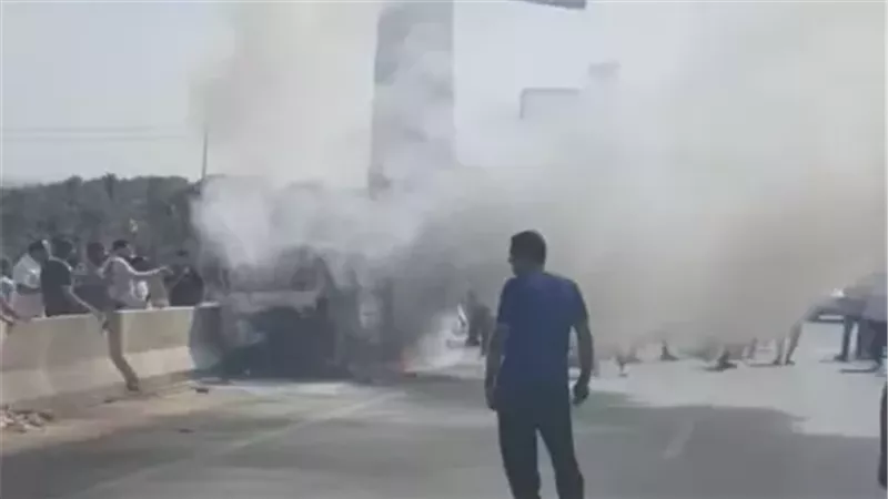 صورة من الحادث