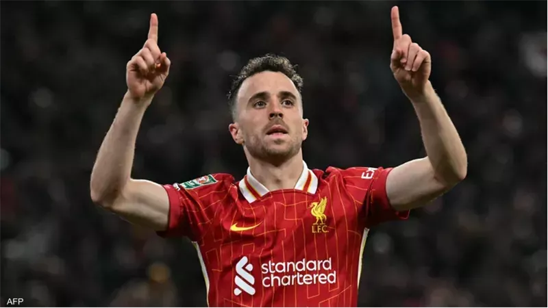 ديوجو جوتا لاعب ليفربول