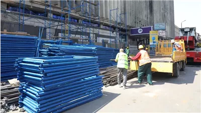 القاهرة تبدأ إعادة تأهيل مبنى سنترال رمسيس بعد السيطرة على الحريق