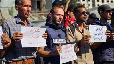 الصحفيون في غزة يصرخون.. أوقفوا المجاعة والموت