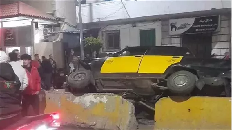 انقلاب سيارة - أرشيفية