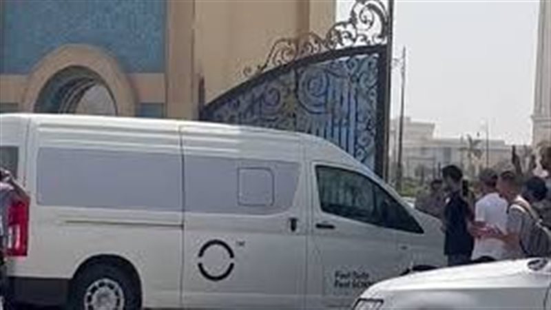 وصول جثمان مدير التصوير