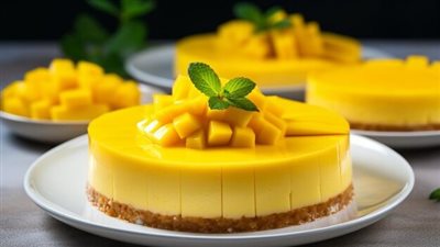 في موسمها.. طريقة عمل «تشيز كيك بالمانجو» بطعم لذيذ لا يقاوم