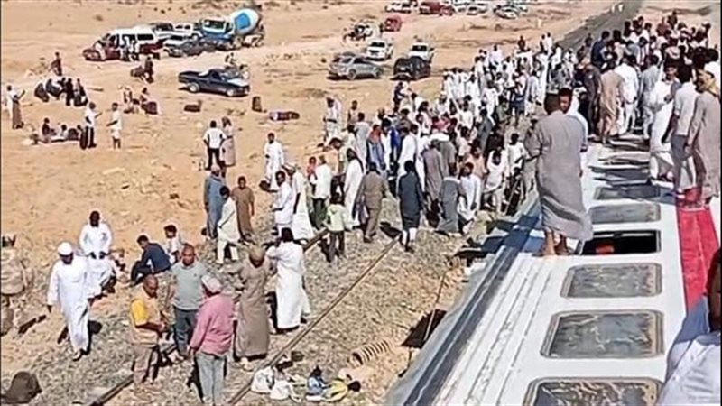 حادث قطار مطروح