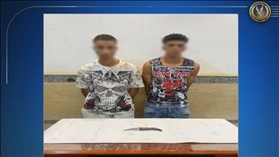 الداخلية تضبط المتهمين بتعدي مسلح على شاب بالجيزة