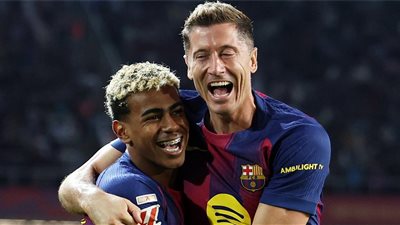 برشلونة يحقق فوز مثير على ريال سوسيداد بالدوري