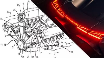 براءة اختراع جديدة تكشف محرك «بورش W12» الأسطوري