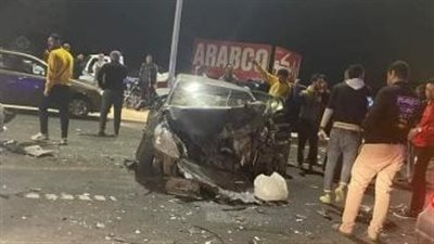 حادث تصادم على طريق المنصورة أجا يصيب 3 أشخاص