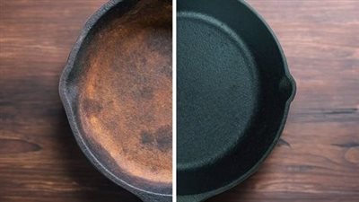 طرق فعالة لإزالة الصدأ من الأواني والمقالي بسهولة