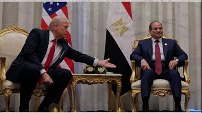 ترامب يدعو الشركات الأمريكية لزيادة استثماراتها داخل مصر