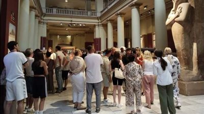 الأمن السياحي يرصد انتعاشة غير مسبوقة بالمتحف المصري بالتحرير