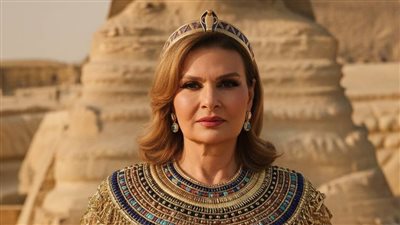 بالزي الفرعوني.. يسرا تتألق بـ«لوك AI» احتفاءً بافتتاح المتحف الكبير