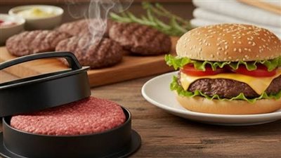 طعمه خرافي.. البرجر البيتي بنصف كيلو لحمة فقط