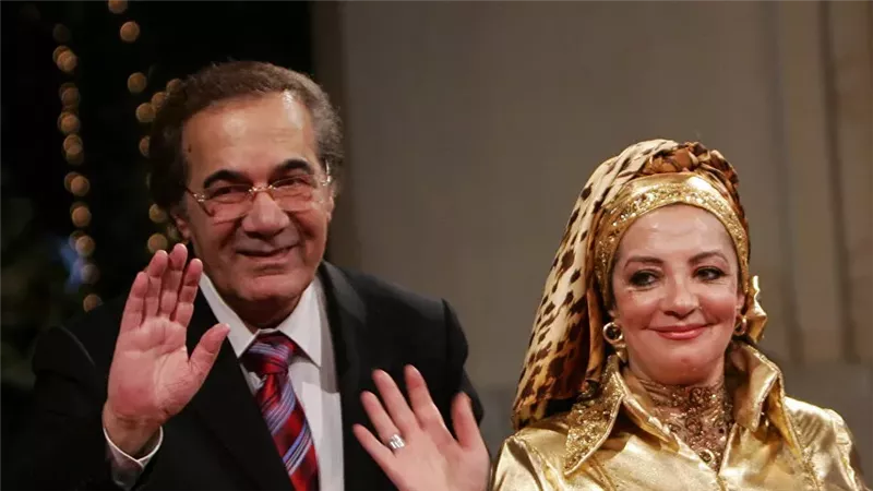 محمود ياسين وشهيرة
