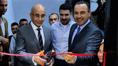 عثمان شعلان أمين الجبهة الوطنية بالشرقية يشهد افتتاح مقر الحزب بمدينة بلبيس