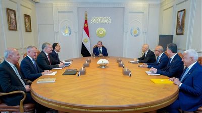 الرئيس السيسي يستقبل الرئيس التنفيذي لشركة إيني الإيطالية