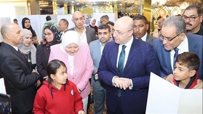 محافظ بني سويف يدشن فعالية المعرض للعلوم والهندسة لمسابقة «ISEF»