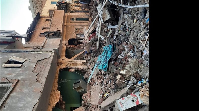 انهيار عقار - أرشيفية