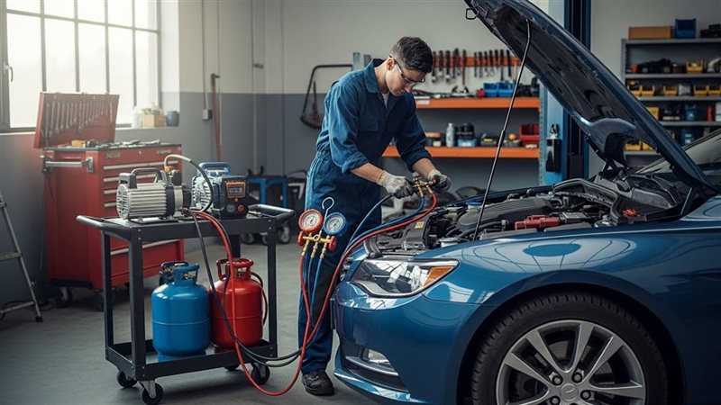 نظام التكييف بالسيارة