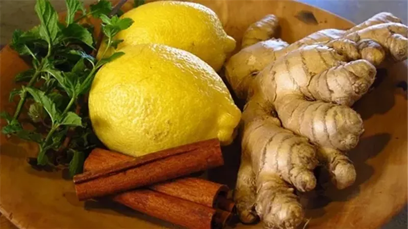 القرفة والزنجبيل