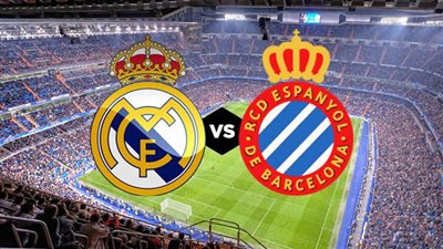 بث مباشر مباراة ريال مدريد وإسبانيول الآن في الدوري الإسباني