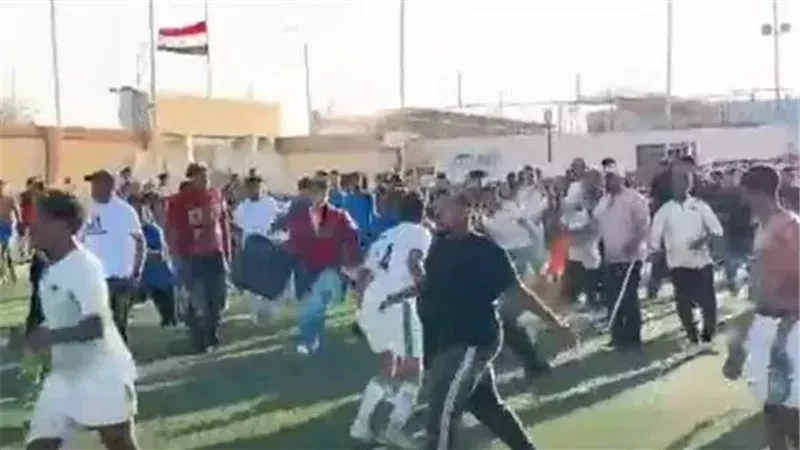 جانب من المشاجرة
