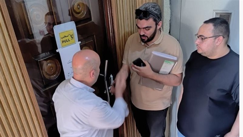 جانب من الحملة