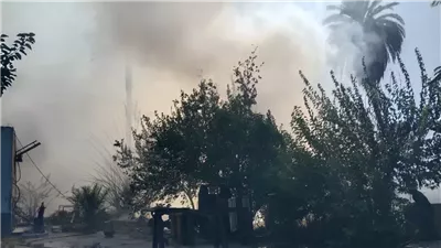 حريق داخل مصنع الشوربجي بإمبابة.. الحماية المدنية تتدخل للسيطرة على النيران