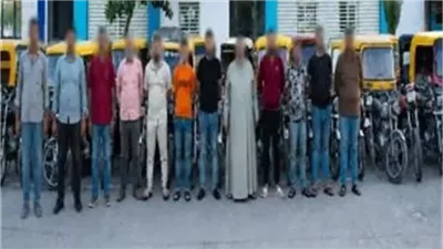 ضبط تشكيل عصابي من 12 شخصًا لسرقة الدراجات النارية بالإسكندرية