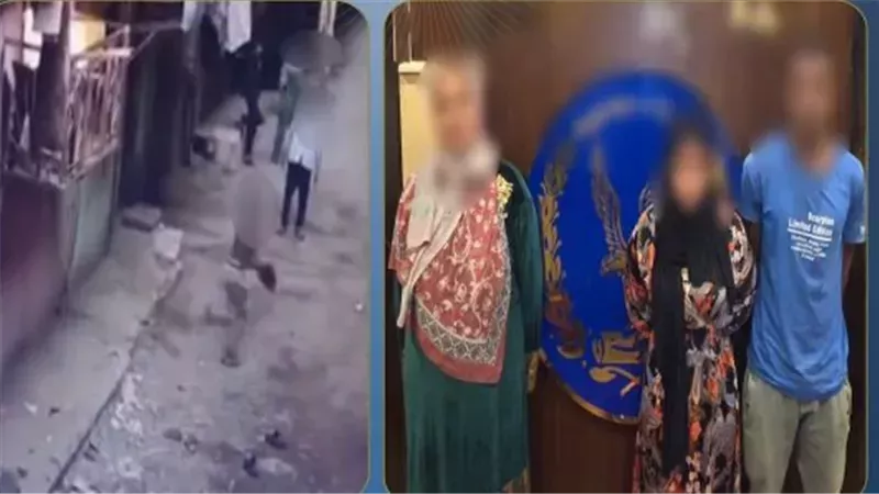 المتهمين - جانب من الواقعة